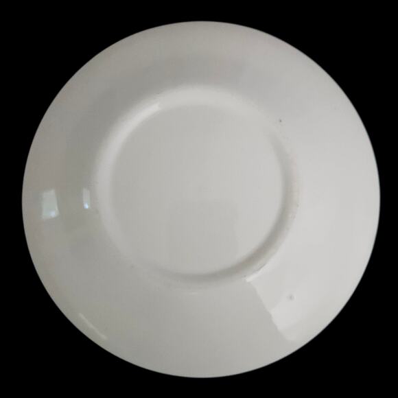 Royal Ironstone Old Curiosity Shop Green 6" Sauce Dish Vintage Set of 3 - Picture 2 of 5